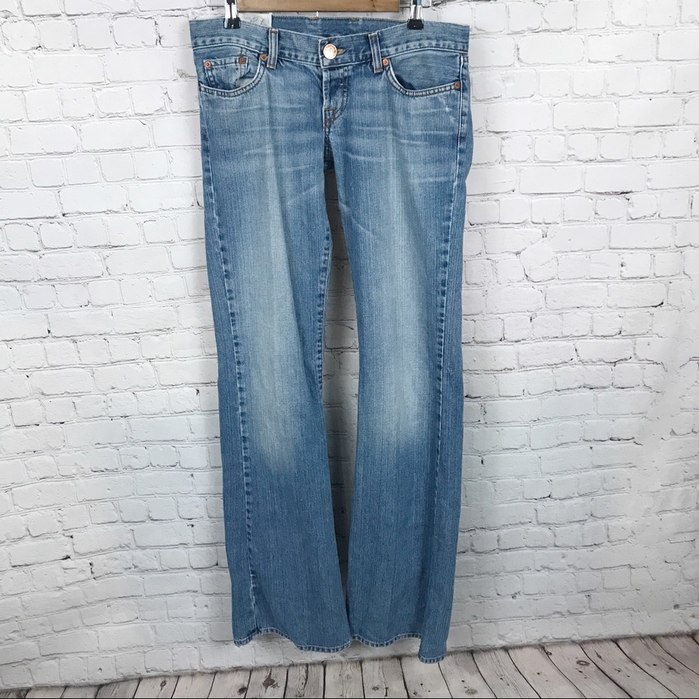 Lucky Brand Lil Rocker Medium Wash Flair Jeans